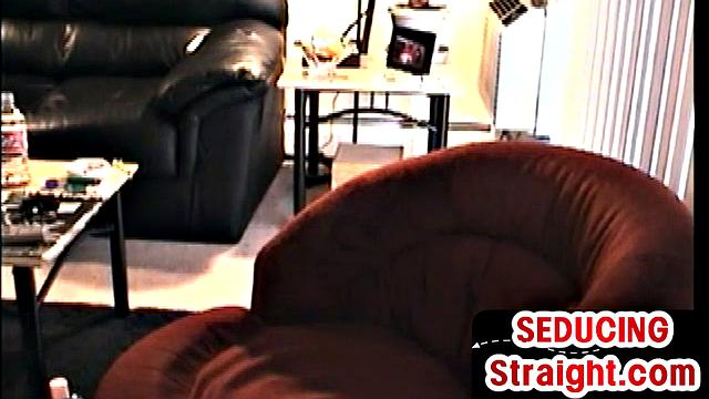 Hairy vintage stud gets gay sucking for the first time 