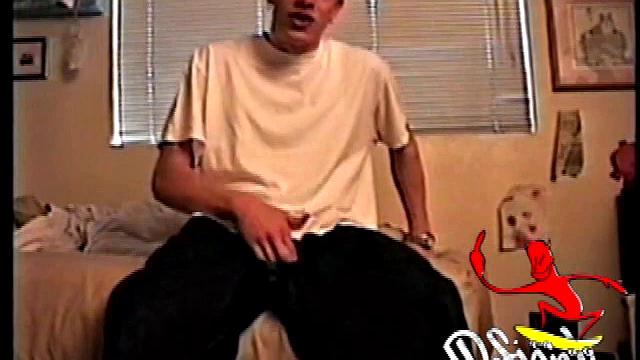 Young Shane Stroking Cock