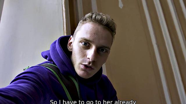 TUTOR4K. Attractive tutor with red hair drilled hard by disciple