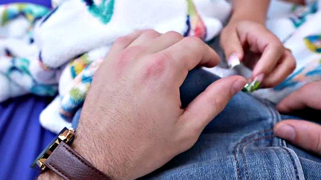 This stepmom is all yours for a hardcore ride with her massive tits and tight brown hair