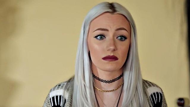 Curvy maid pussy pounded from behind by little guy