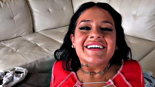 POV bootyful Latina cockbouncing