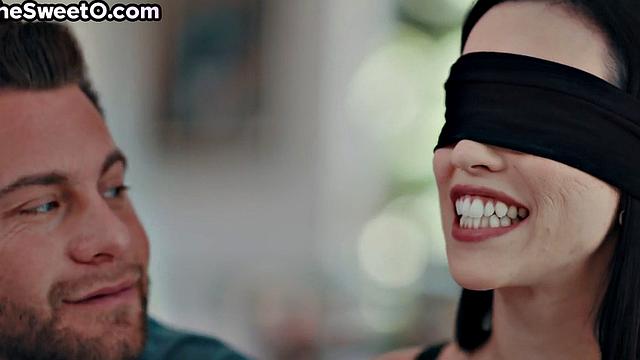 Big booty babe doggystyled after dinner