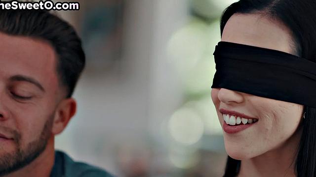 Big booty babe doggystyled after dinner