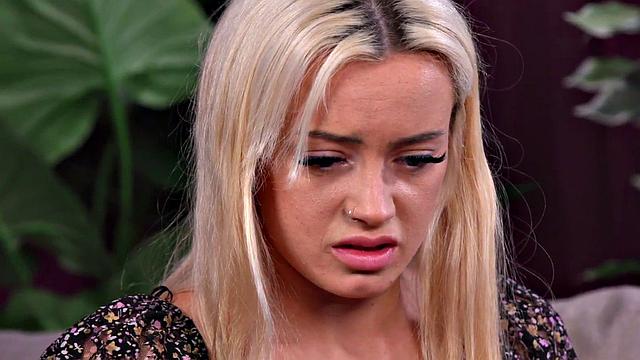 British femdom babe jerks small cock guy and talks dirty