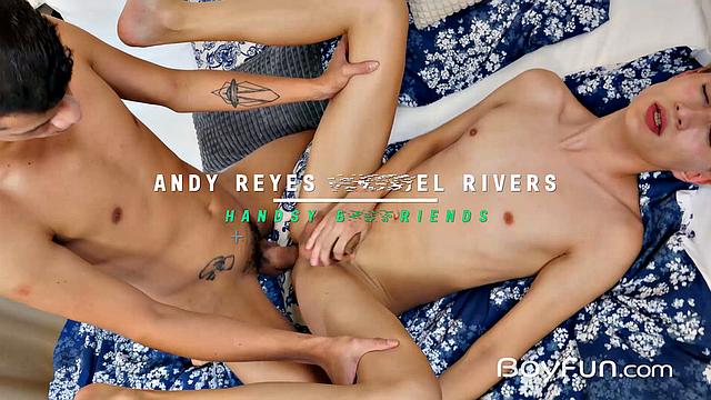 Andy Reyes and Angel Rivers