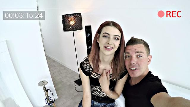 Guy plays with fidget spinner before casting