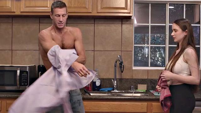 Hairy perverted wife fucked by nice dick in doggystyle