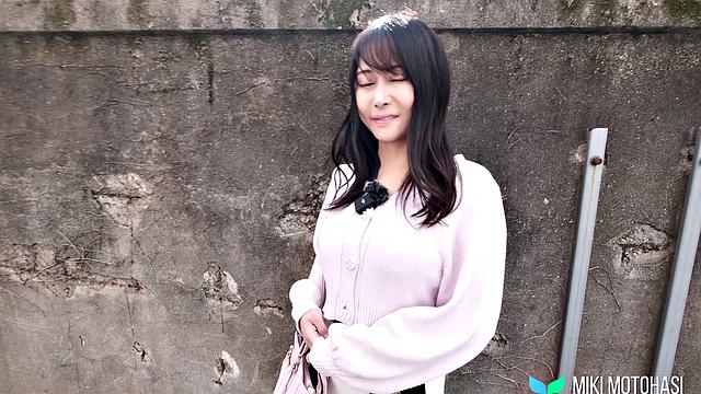 Miki Motohashi Is Finally Pleased By A Real Man's Dick