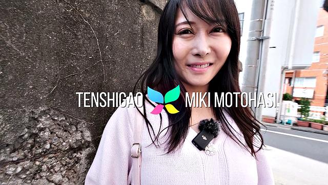 Miki Motohashi Is Finally Pleased By A Real Man's Dick