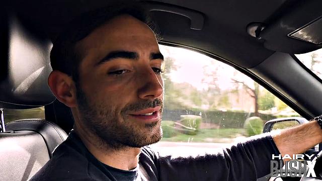 Big-titted hairy blonde loves cock riding