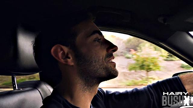 Big-titted hairy blonde loves cock riding