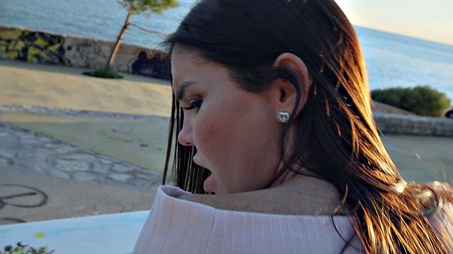 Get ready for a wild ride as Latin and Russian babes give you handjobs and deepthroat in public