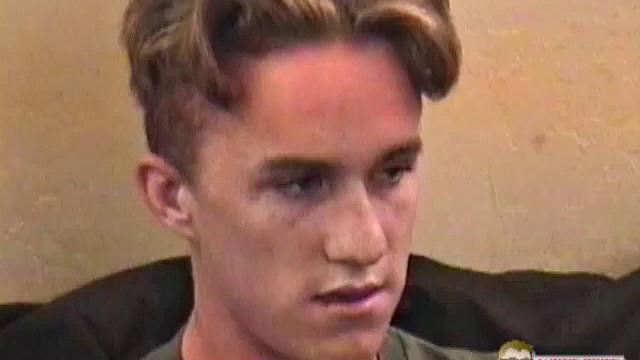 Auntie Bob met 18 year old babyfaced Mike on the Internet, and within an hour had the boy naked with a finger up his ass.