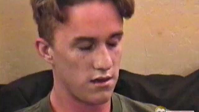 Auntie Bob met 18 year old babyfaced Mike on the Internet, and within an hour had the boy naked with a finger up his ass.