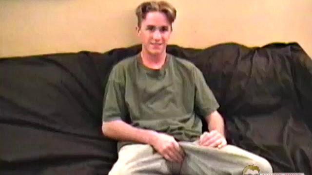 Auntie Bob met 18 year old babyfaced Mike on the Internet, and within an hour had the boy naked with a finger up his ass.