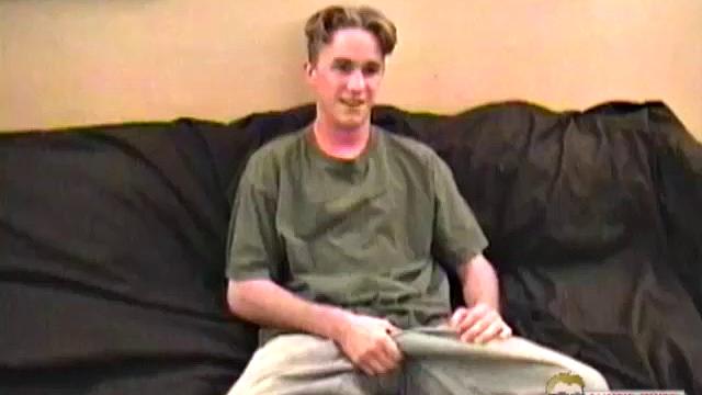 Auntie Bob met 18 year old babyfaced Mike on the Internet, and within an hour had the boy naked with a finger up his ass.