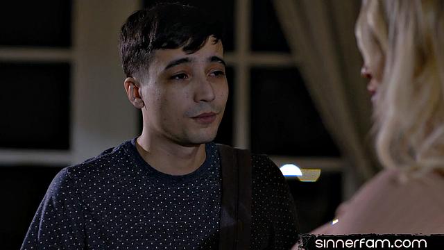 Horny big-titted cougar smashed