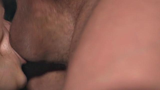 Fake priest bangs face-hiding babe in public van outdoors