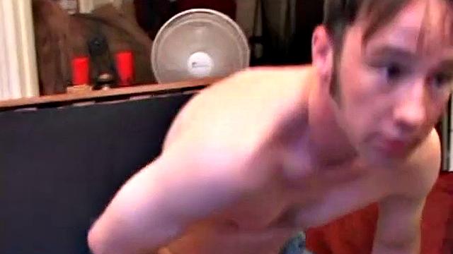 Phil Strokes His Stiff Cock