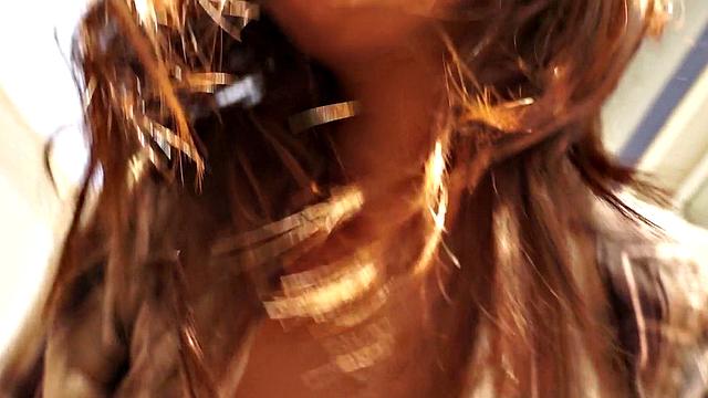 Experience the ultimate view with your hands in the air and glasses on!