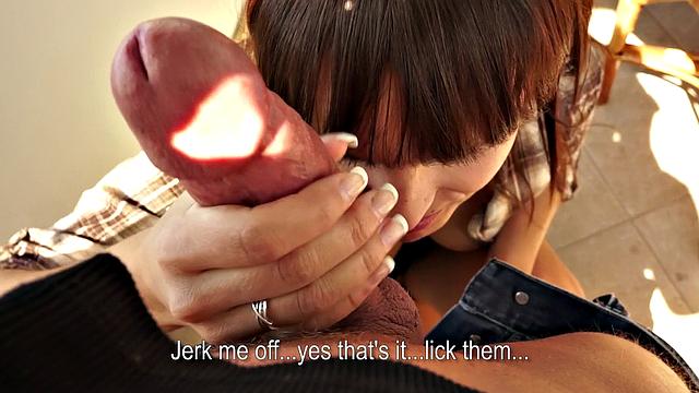 Experience the ultimate view with your hands in the air and glasses on!