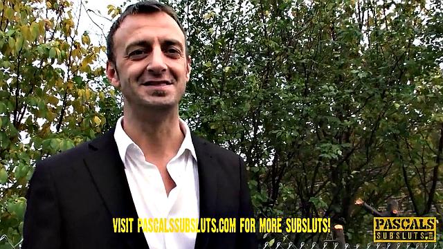 Public disgrace! Nice girl Lucia Love fucked outside like a street whore