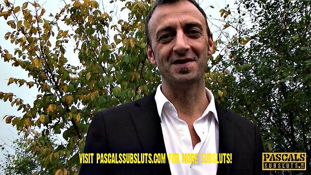 Public disgrace! Nice girl Lucia Love fucked outside like a street whore