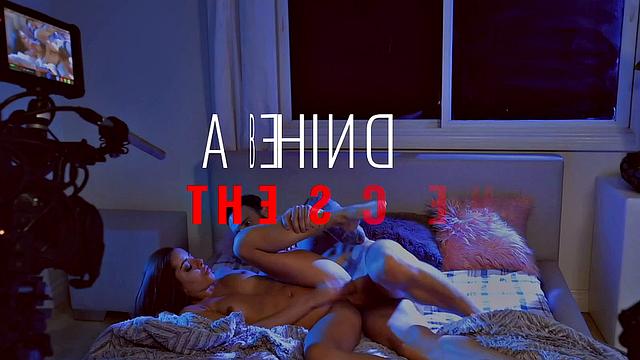 BTS Footage Of Sheila Ortega's Intense Pussy Pounding