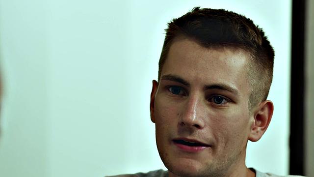 New Recruit Takes Pounding By 2 Army Vets in Bareback Threesome - DisruptiveFilms