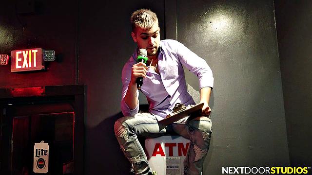 NextDoorHomemade - Jock Fucked By Muscle with A Hot Audience