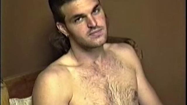 With his classic face and charming good looks, this handsome and hairy guy should be some sort of model. Friendly and masculine, I met Dallas as he was travelling through town on his way to a construction job.