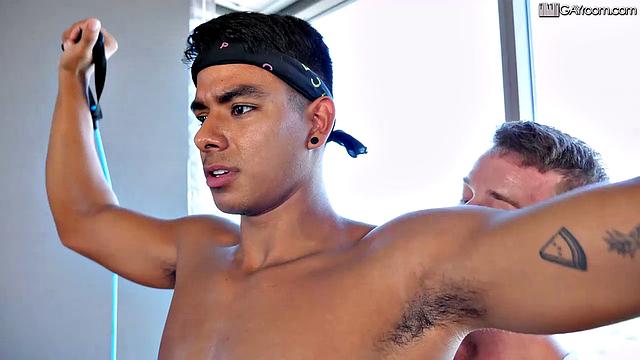 Perving on my hot PT