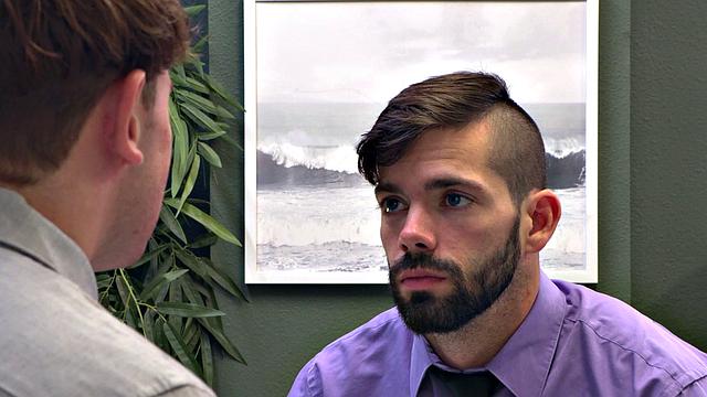 Bearded Rival Dicked Down By Office Slut - Josh Brady - NextDoorStudios