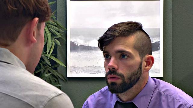Bearded Rival Dicked Down By Office Slut - Josh Brady - NextDoorStudios