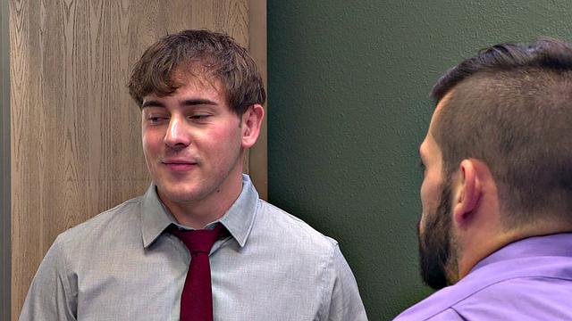 Bearded Rival Dicked Down By Office Slut - Josh Brady - NextDoorStudios