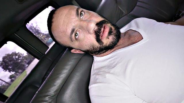 Str8 jock fucks 21yo facial loving guy in pickup bus