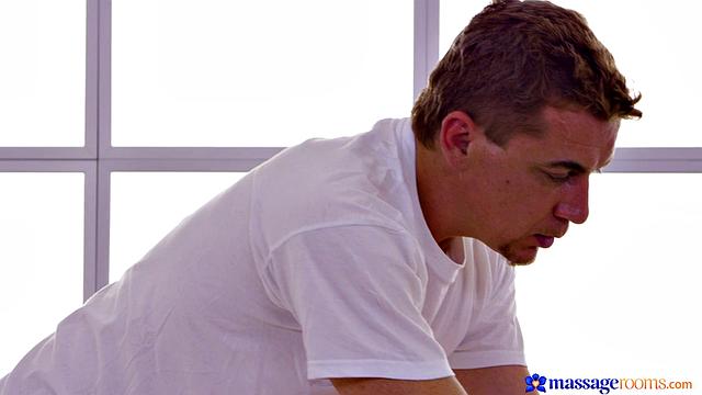 Czech 18 year old's irst massage