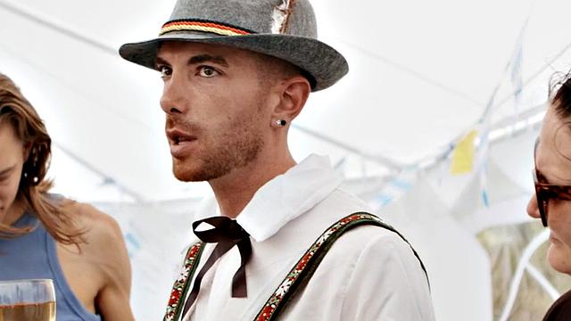 Str8 wild dude drilled by gay stud in anal hole