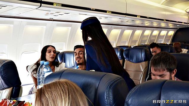 This Flight Attendant Fucks Part 2