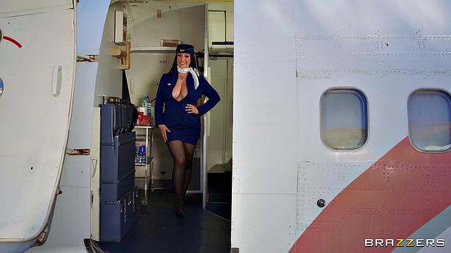 This Flight Attendant Fucks Part 2