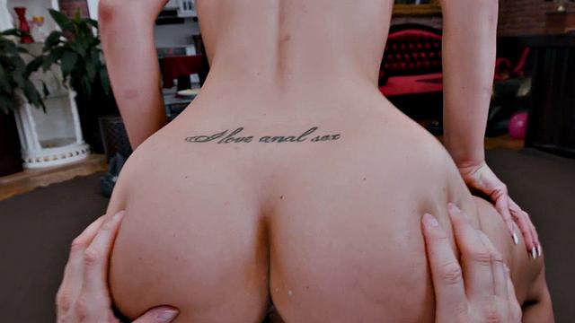 Cocksucking bigbooty maid gets analfucked by boss after work