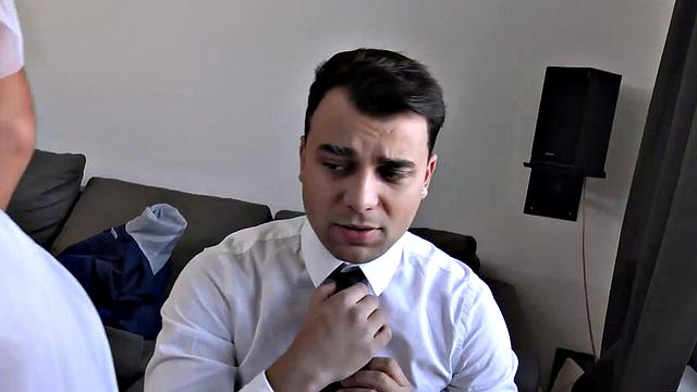 DEBT4k. Blond bride dragged into sex with loan shark by her groom