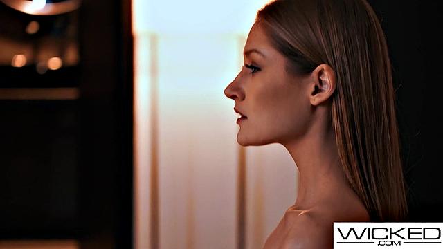 Wicked - Model Gets Her Pussy Pounded Hard By Painter