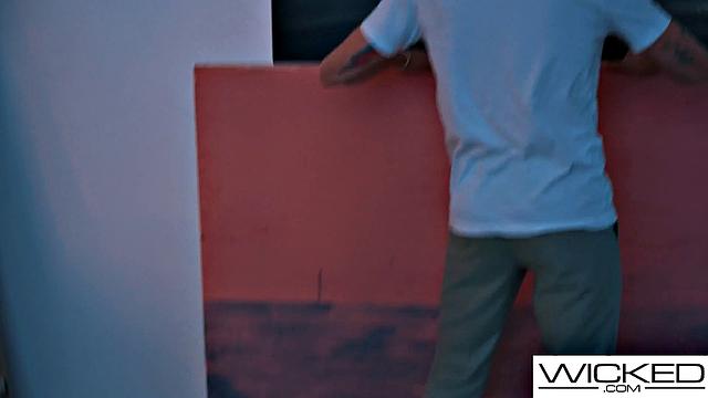 Wicked - Model Gets Her Pussy Pounded Hard By Painter