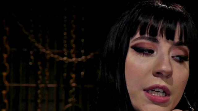 Petite 21yo leather domina facesitting her sub