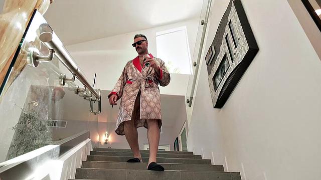 Tattooed Brunette Evelin Stone Prefers Massaging Cock