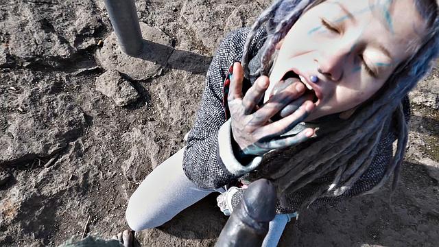 Caught Having A Wild Public Sex