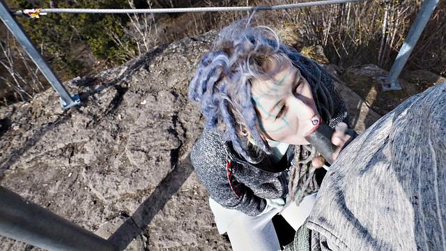 Caught Having A Wild Public Sex