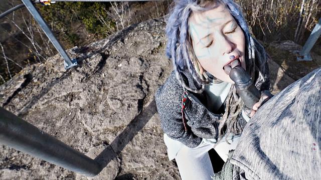 Caught Having A Wild Public Sex